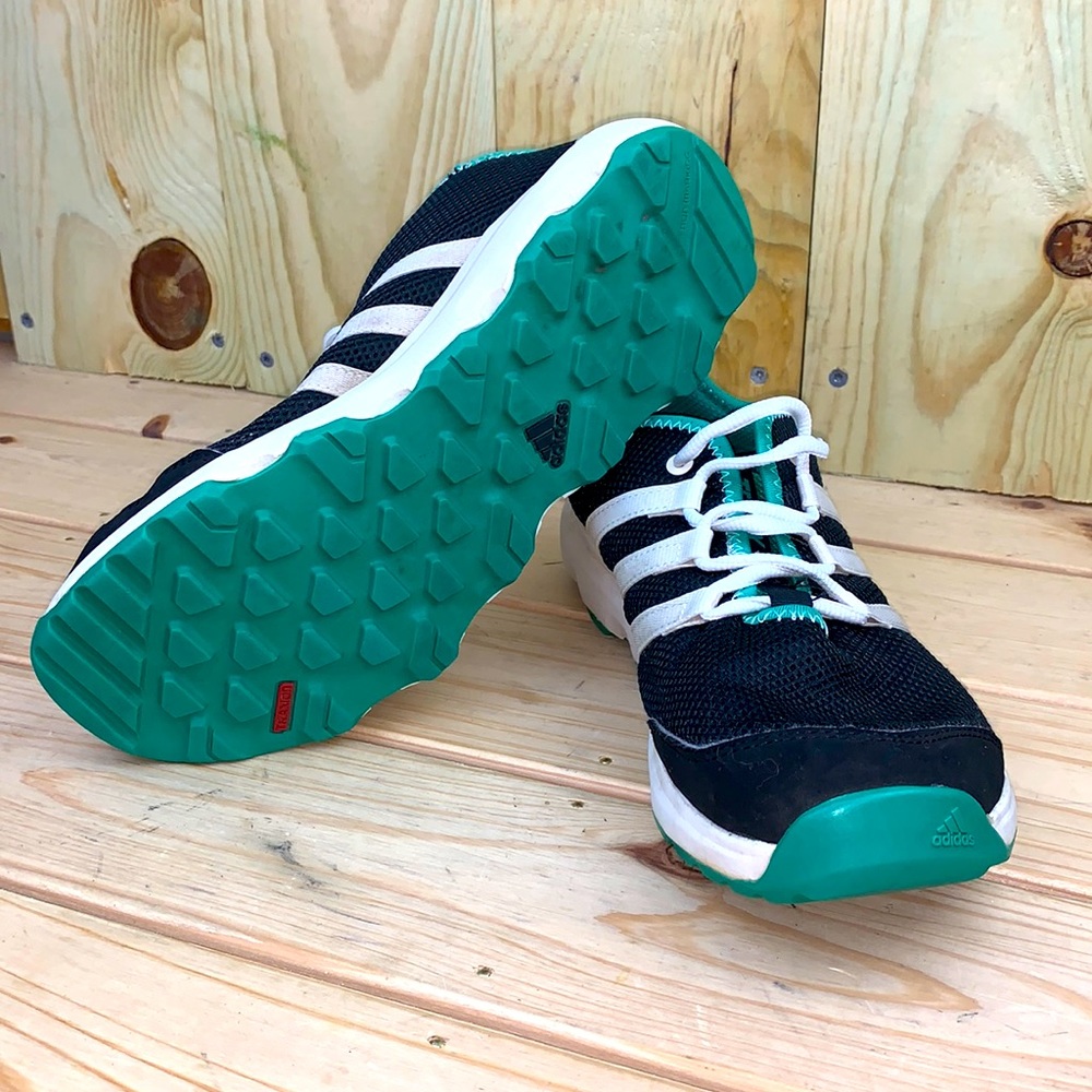 Adidas Men Black Green Terrex Shoes Climacool Size 6 PRB 698001